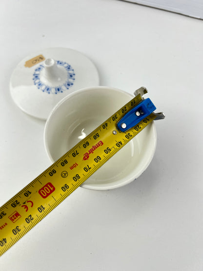 Figgjo Norway Hand Painted Lidded Sugar Bowl