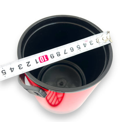 Dynaware Red & Black Plastic Ice Bucket