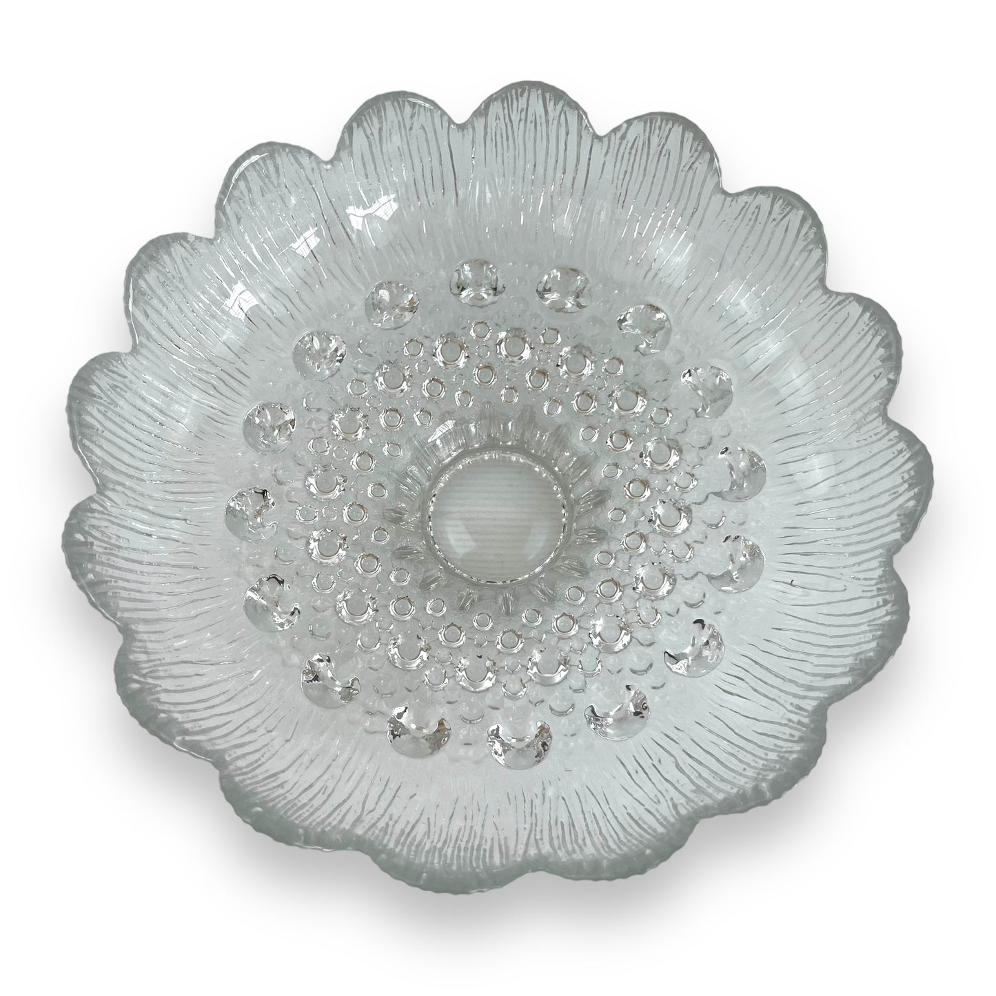 Vintage Muurla Glass Bowl – Scandinavian Fruit Bowl, Made in Finland