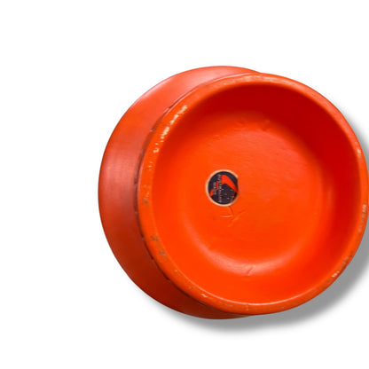 Braemore Pottery Mid-Century Orange Jug Vase — Australian Made