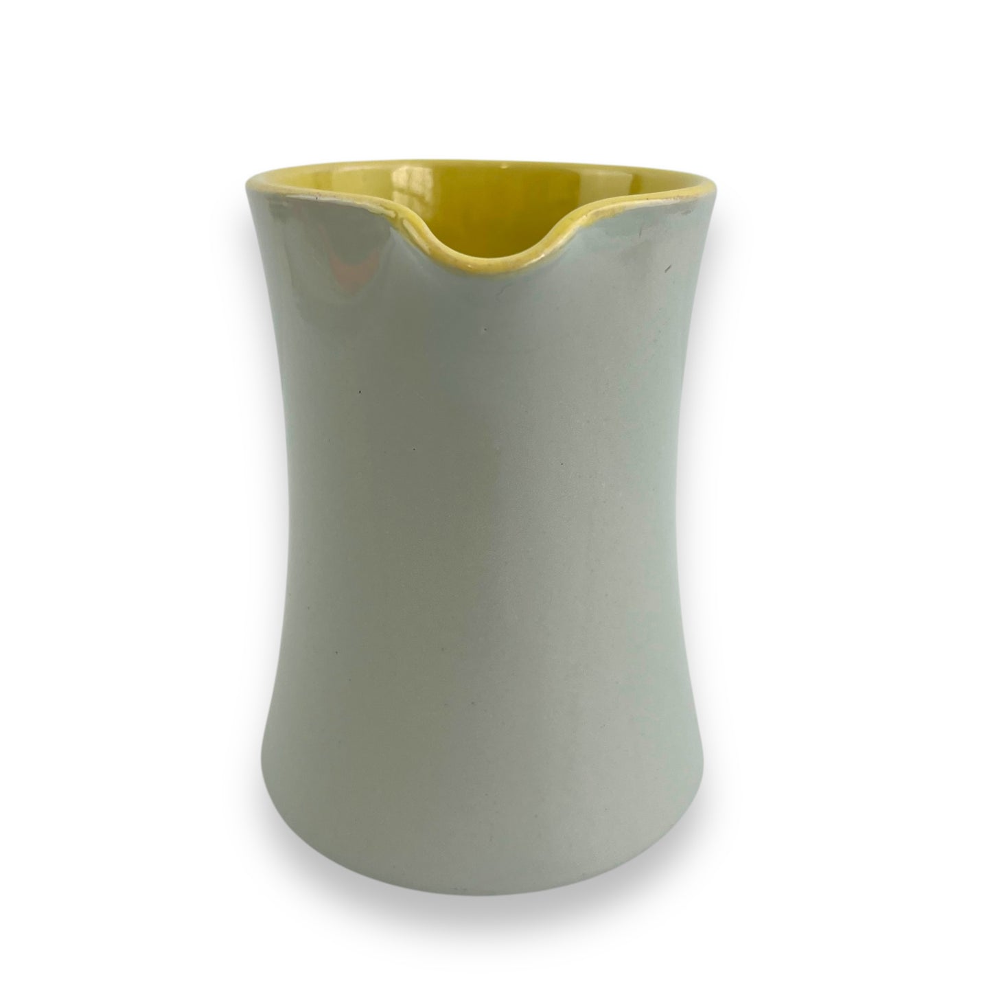 Grey & Yellow Ceramic Jug