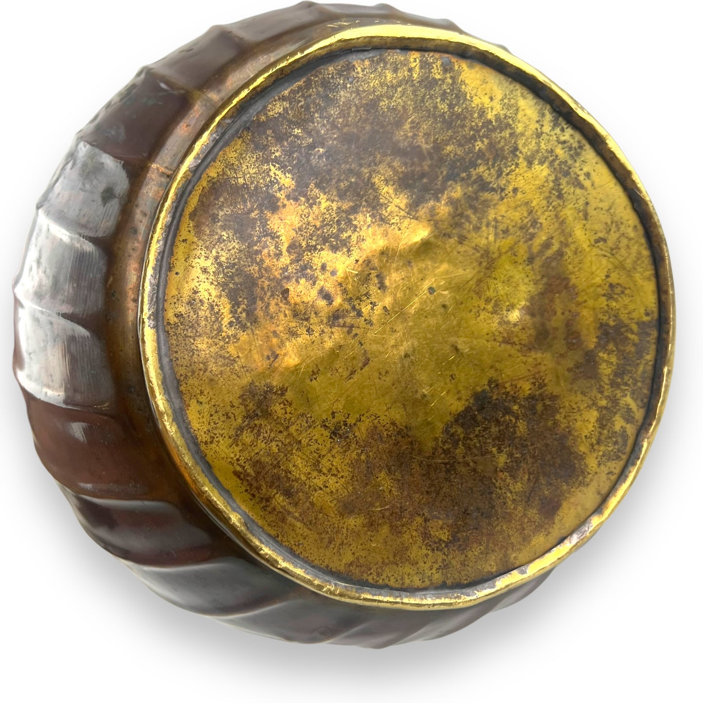 Large Brass Pot
