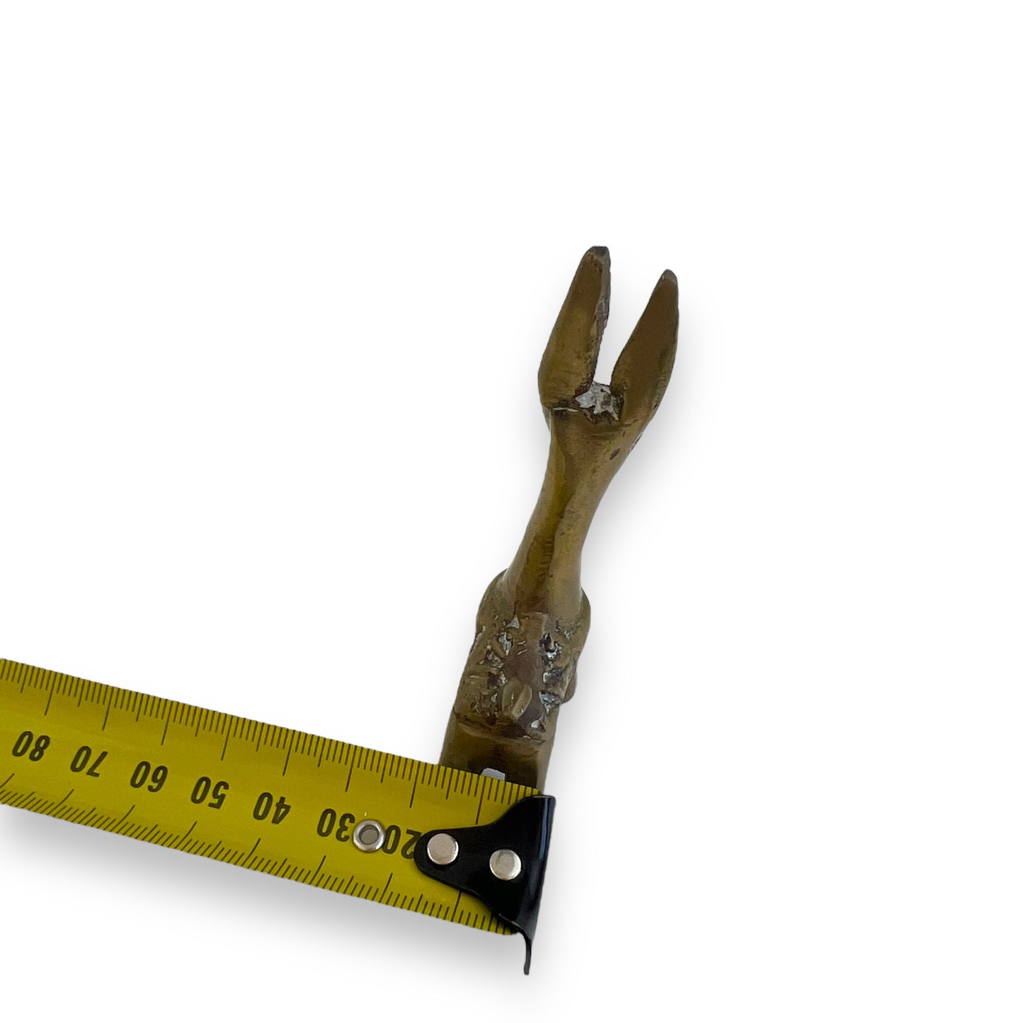 Small brass donkey