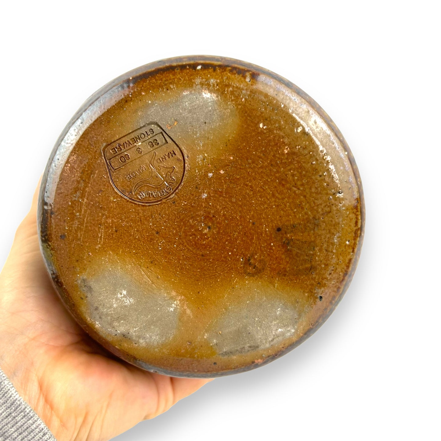 Bendigo Pottery Brown Wine Bottle Cooler
