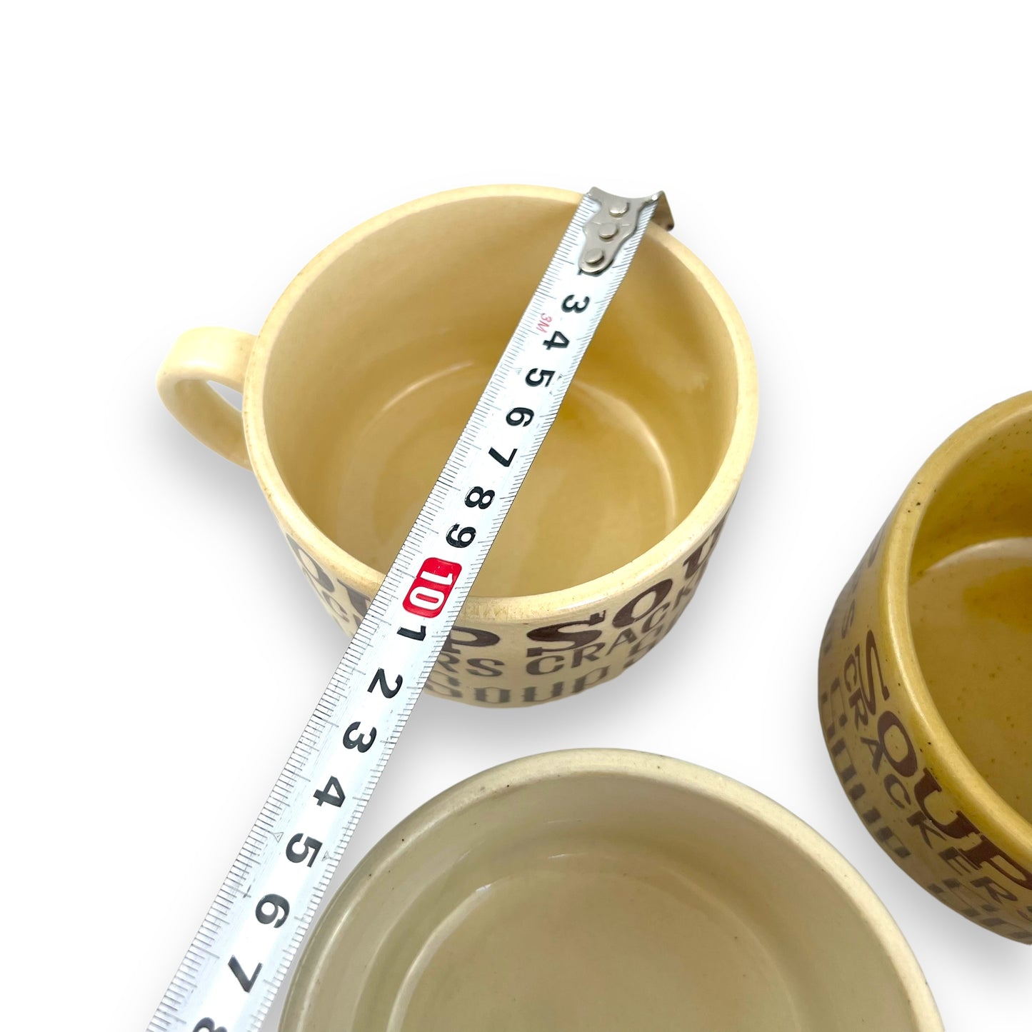 Mixed lot of 5 soup mugs