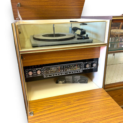 Huntly Furniture Sideboard with inbuilt record player & speakers