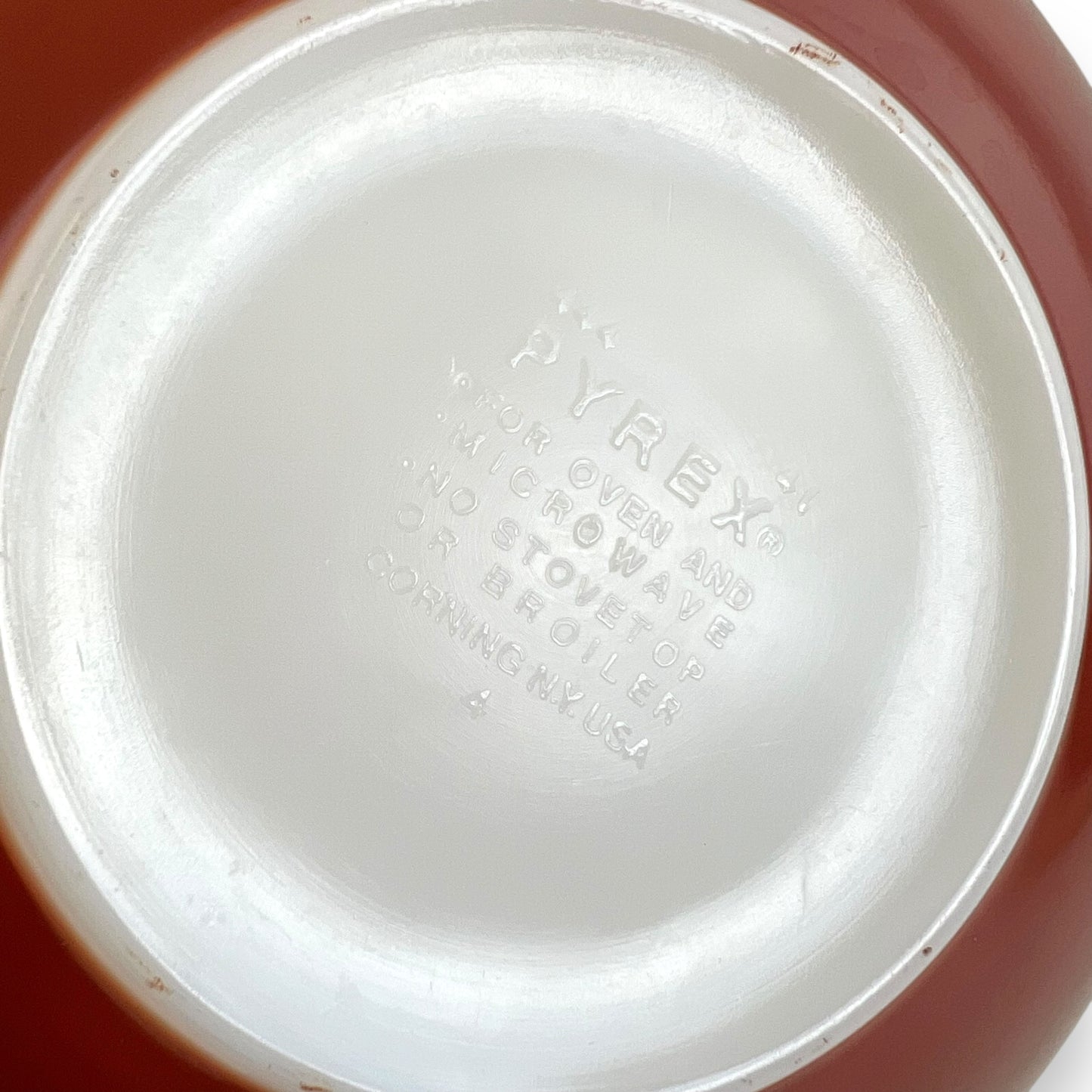 Pyrex 444 Wheat Cinderella Mixing Bowl – 4 Qt, Autumn Harvest Collection