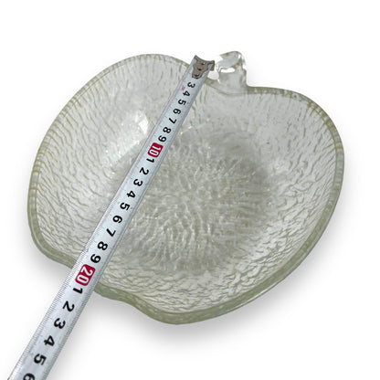 Apple Glass Large Bowl