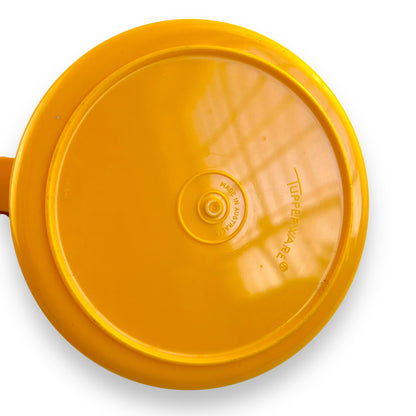 Large Yellow Tupperware Jug with lid