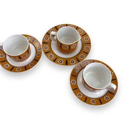 Mikasa Mediterrania “Orange Blossom” - Teacup Set & Creamer