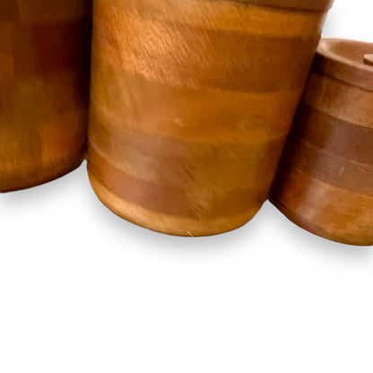 Wooden Canister Set (Set of 4)
