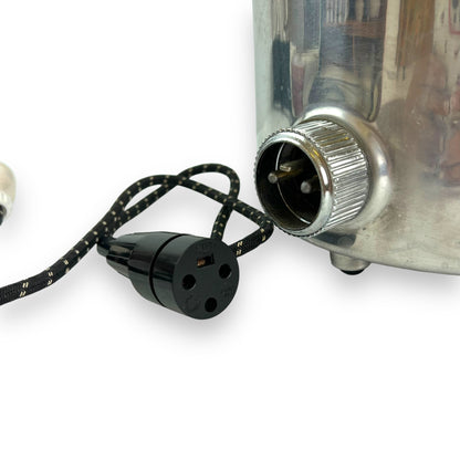 Electric Kettle - Polished Aluminum Metal Jug