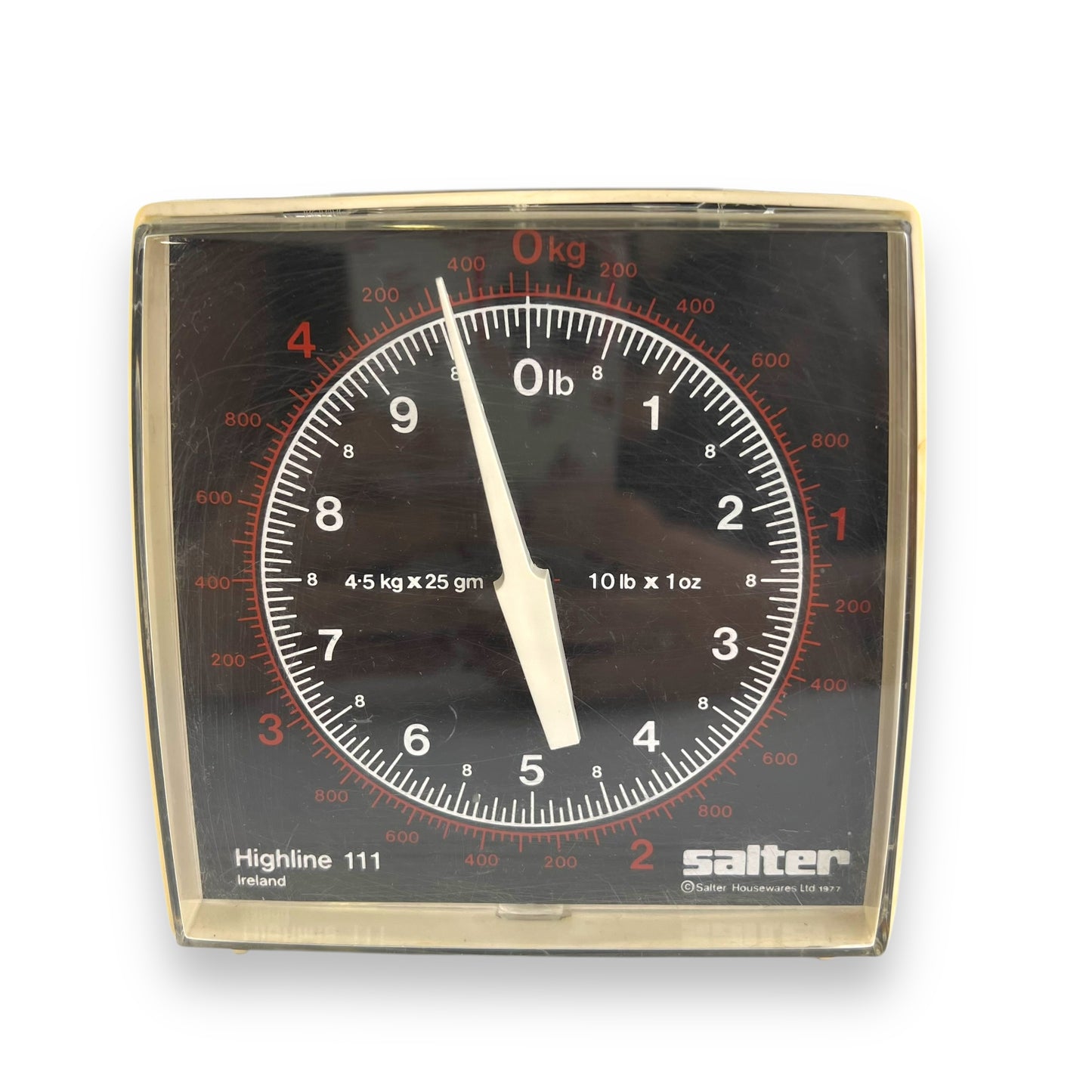 Salter White Plastic Kitchen Scale