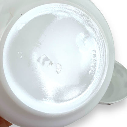 Brown onion white bowl set x2