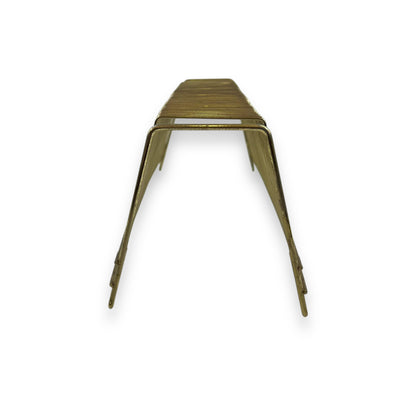 Gold Metal Record Storage Rack