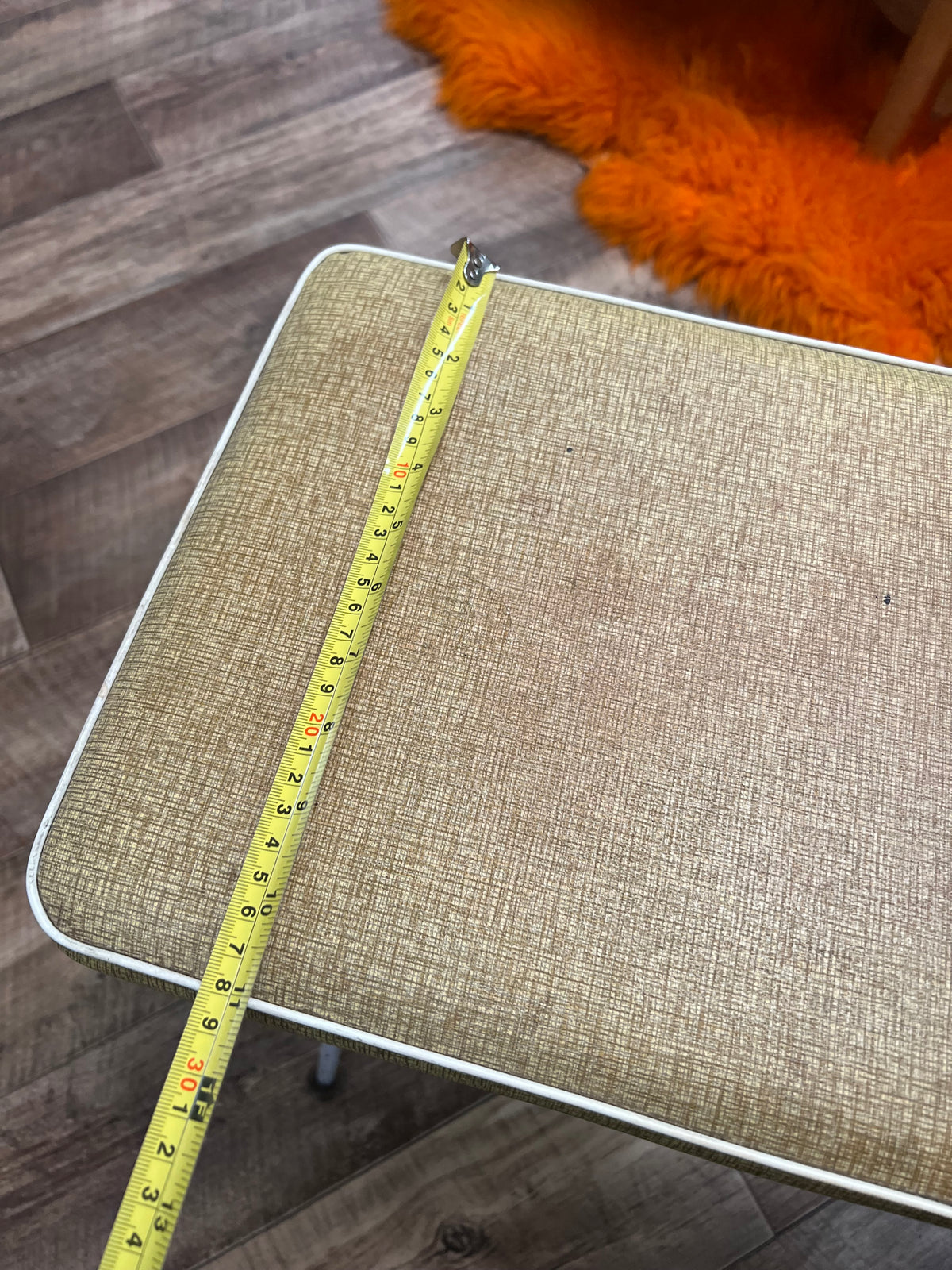 Telephone Table with Vinyl Seat