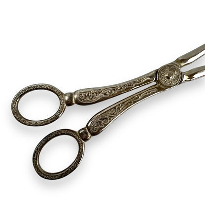 Silver Scissor Handle Serving Utensil