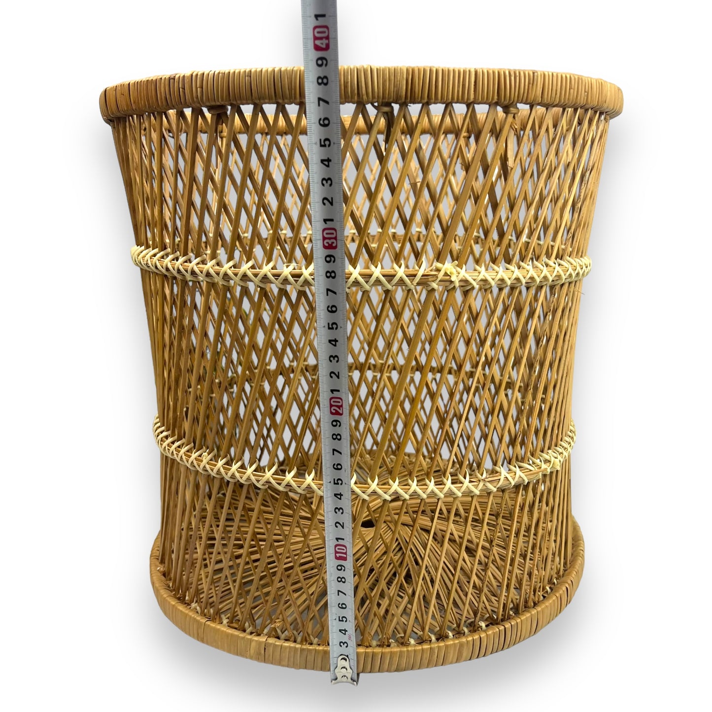 Cane Basket / Table Round