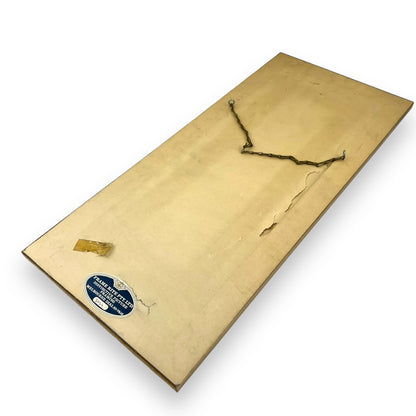 Vintage Needlepoint Art – Red Floral Design in Gold Frame