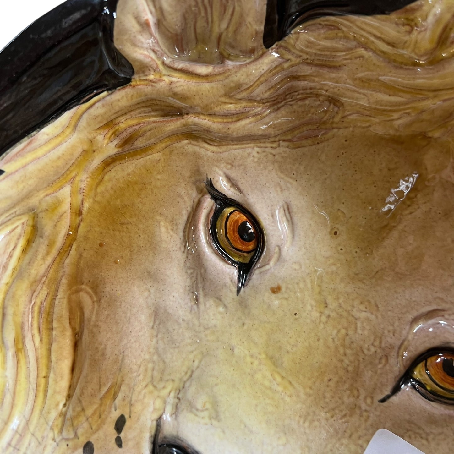 Ceramic Lion Bowl