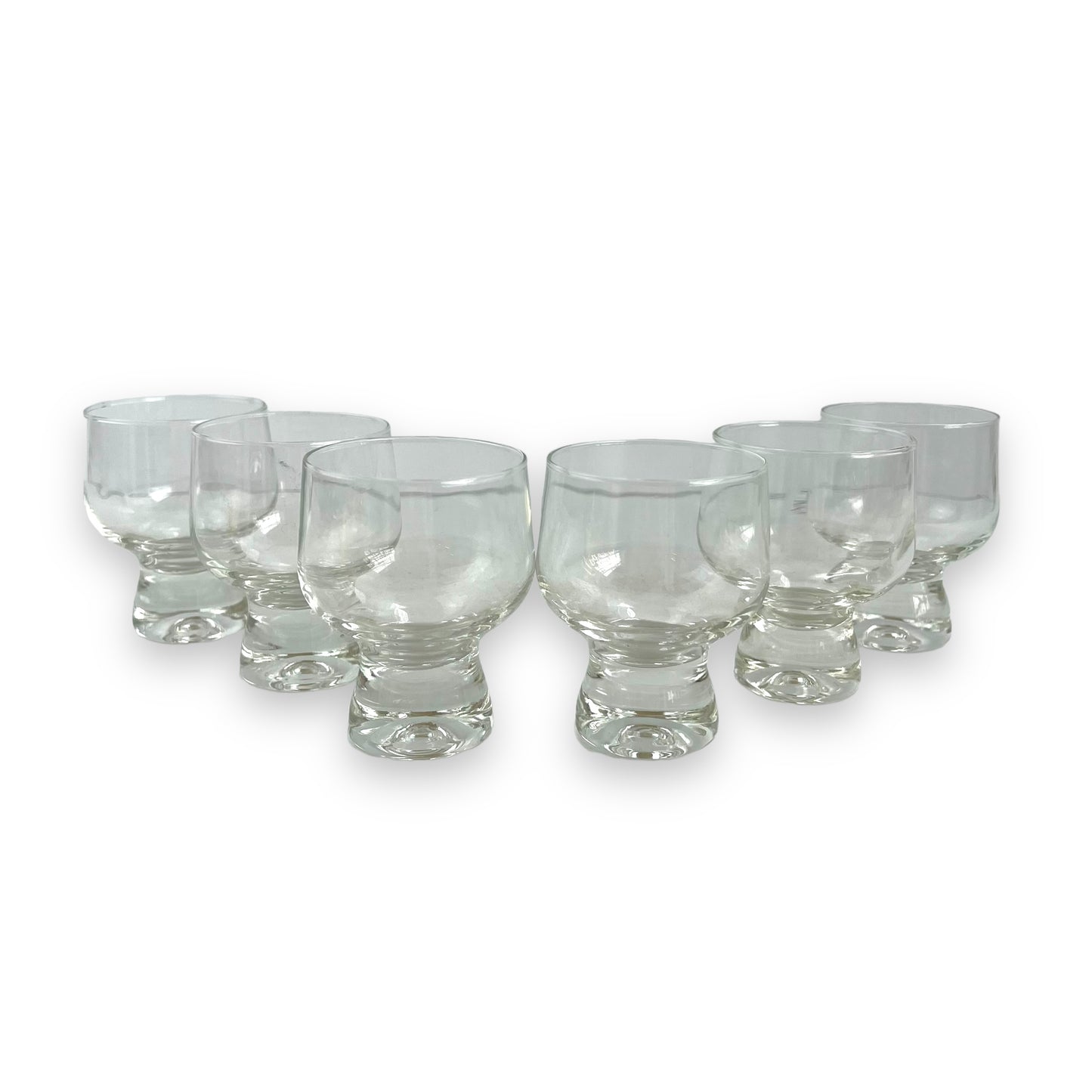 Crown Corning “Regis” 8.5cm tall Glass Set of 6.