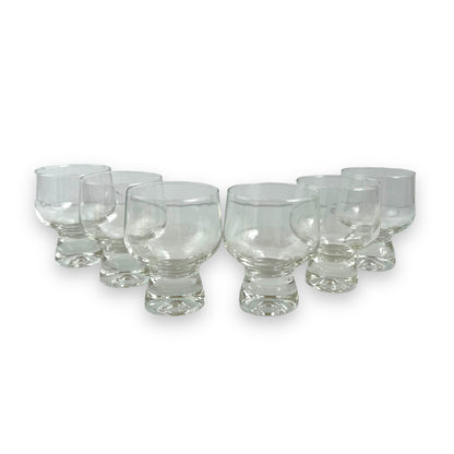 Crown Corning “Regis” 8.5cm tall Glass Set of 6.