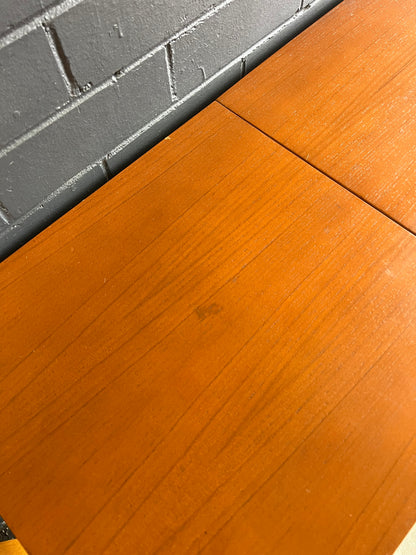Wrightbuilt Mid-Century Teak Sideboard with Cocktail Bar
