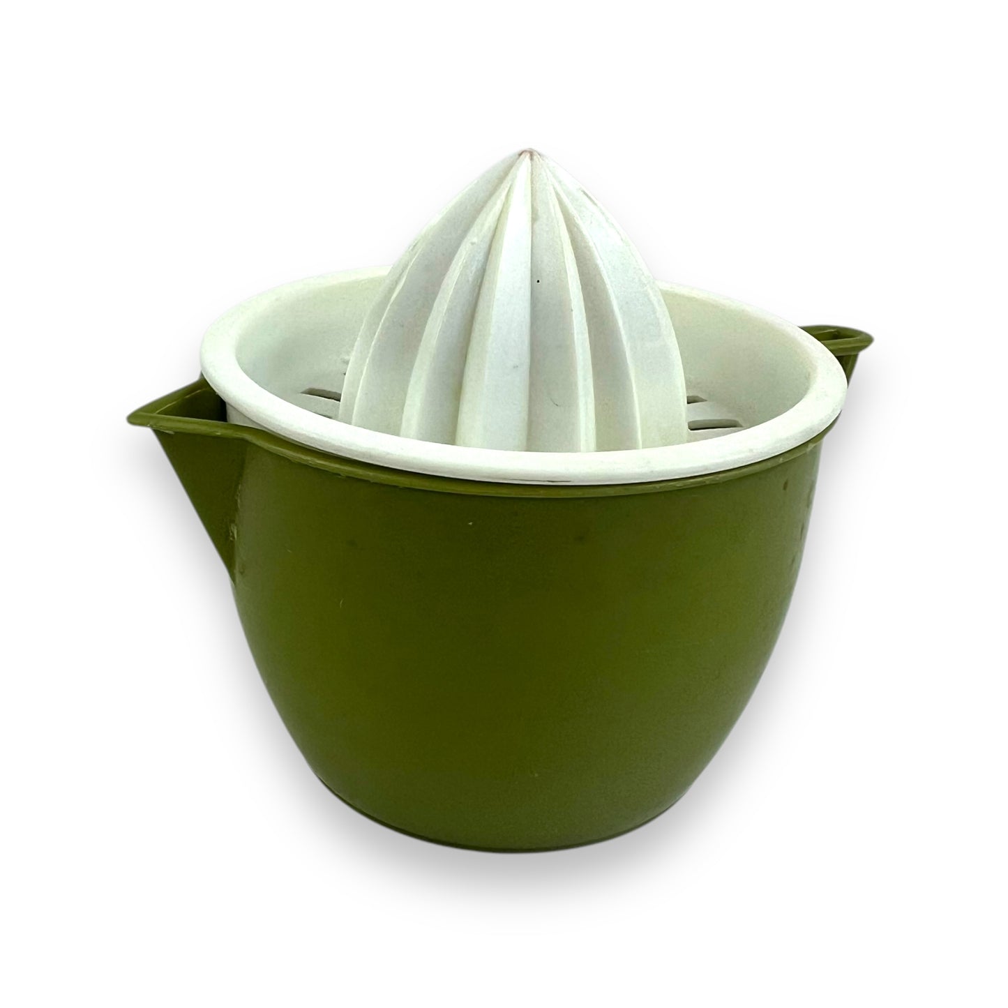 Green & White Plastic Citrus Juicer