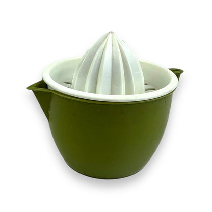 Green & White Plastic Citrus Juicer