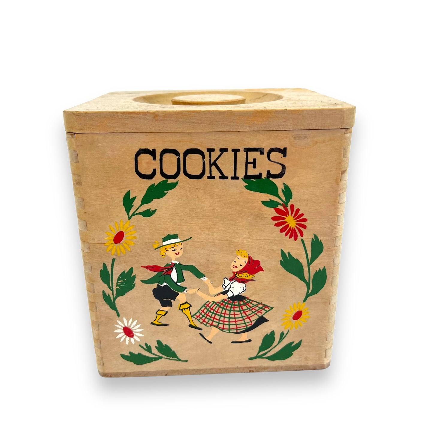 Wooden Cookies Box
