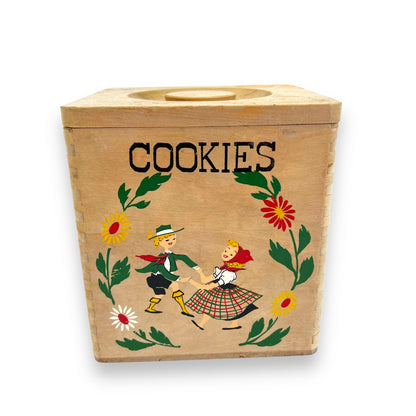 Wooden Cookies Box