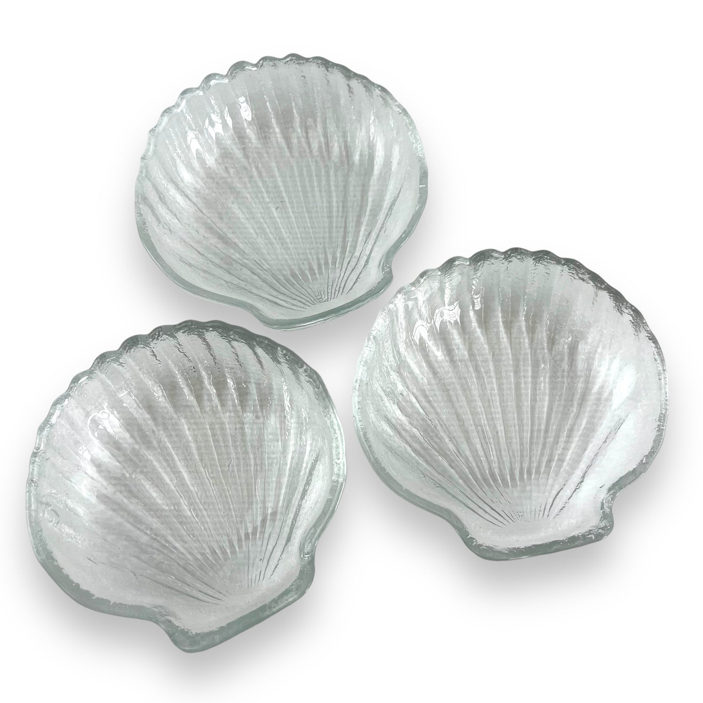 Glass Shell Shape Dish