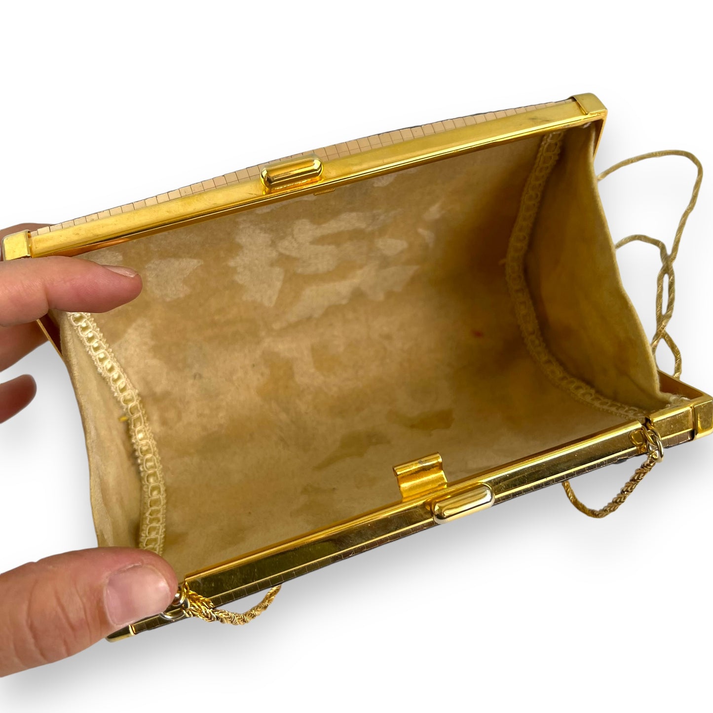 Gold Reflective Evening Bag