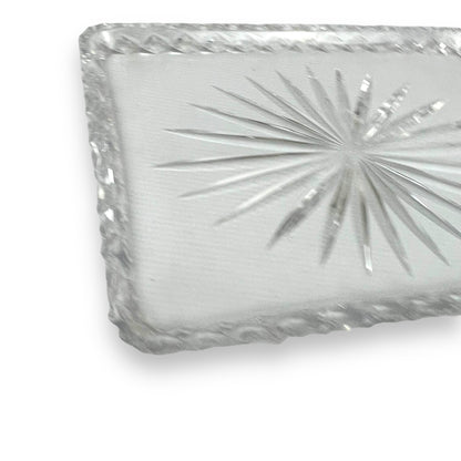Glass Rectangle Jewellery Tray