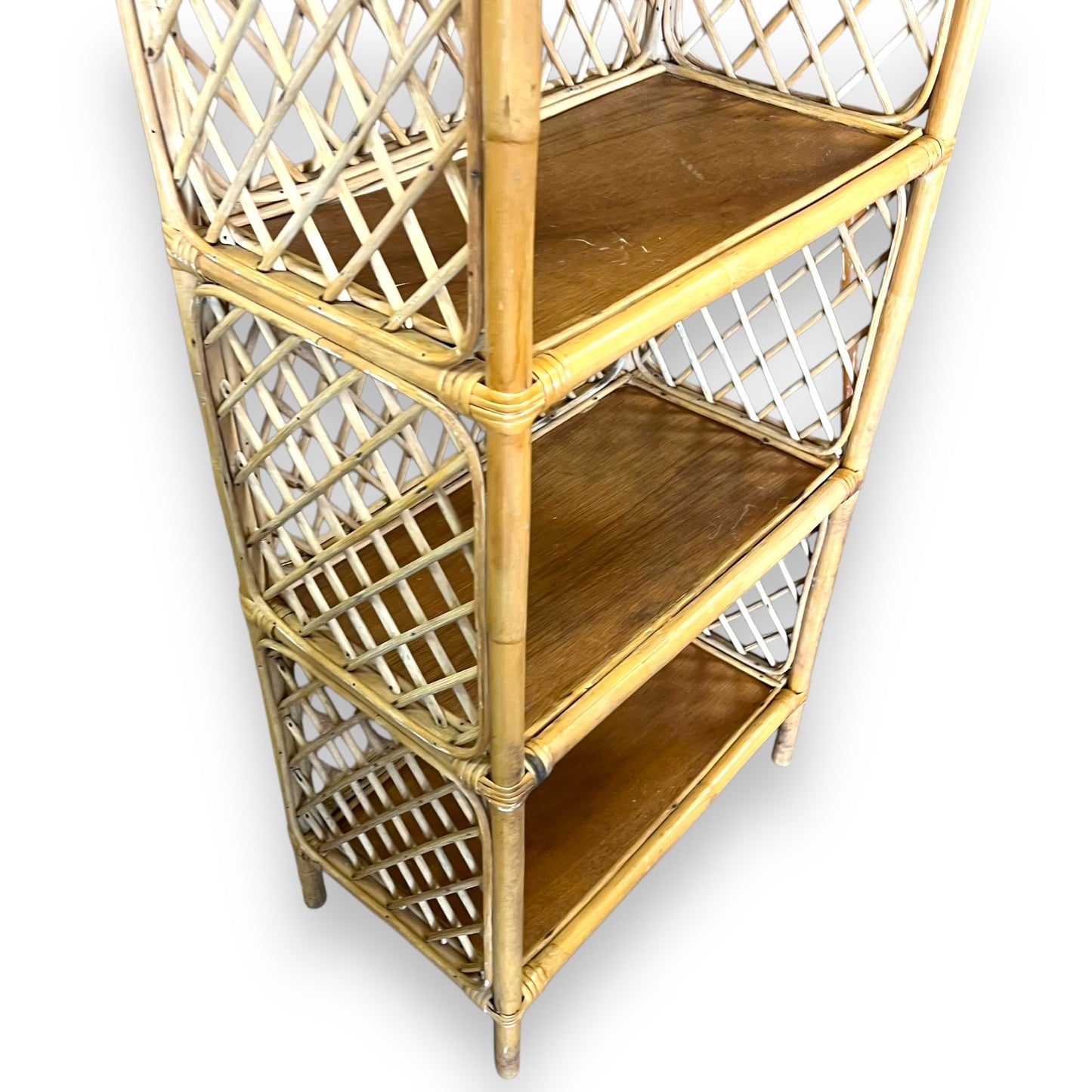 Cane Hutch Bookshelf