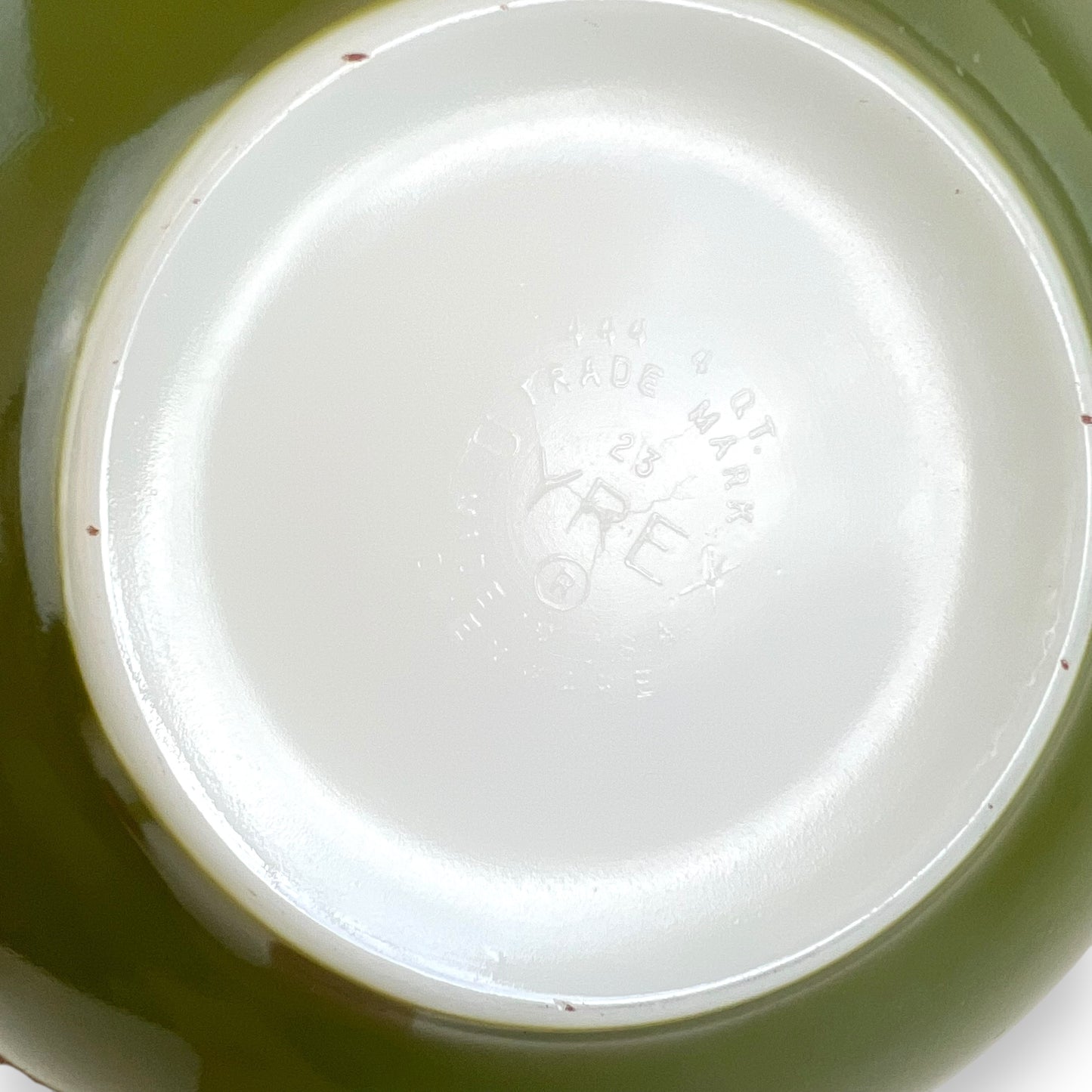 Green Pyrex 444 Mixing Bowl