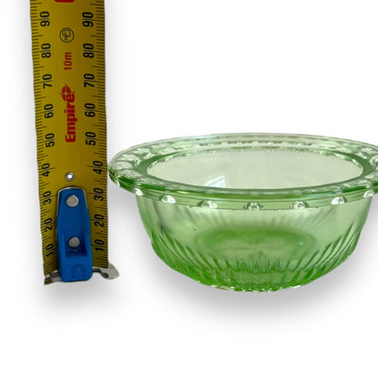Small Green Glass Bowl