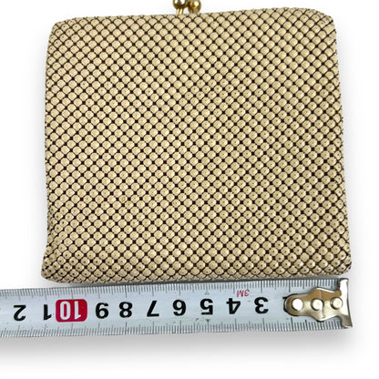 Glomesh Cream Mesh Wallet