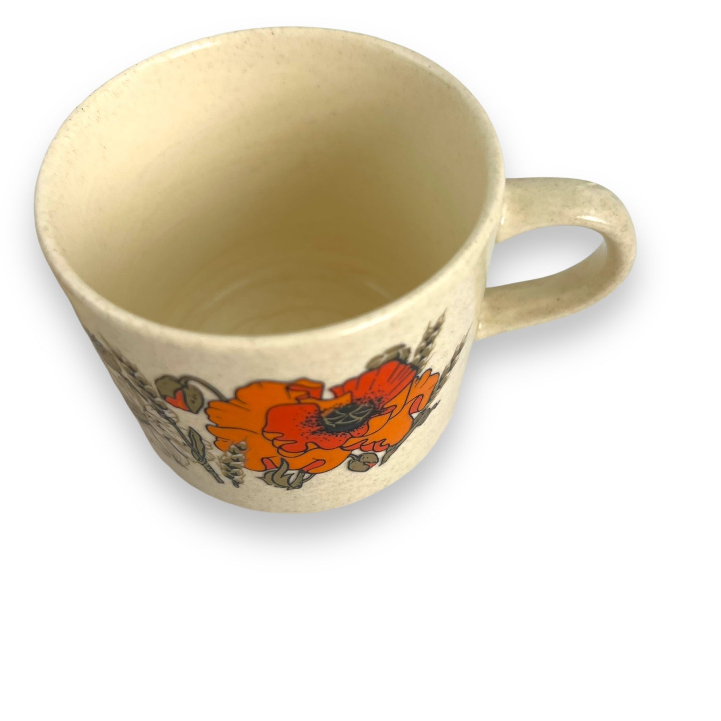 Johnson Australia Orange Flower Cup Set of 2
