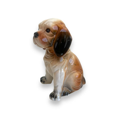 Bone China Dog Figurine