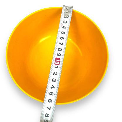 Rosti Denmark orange and yellow Melamine bowl set 1970s