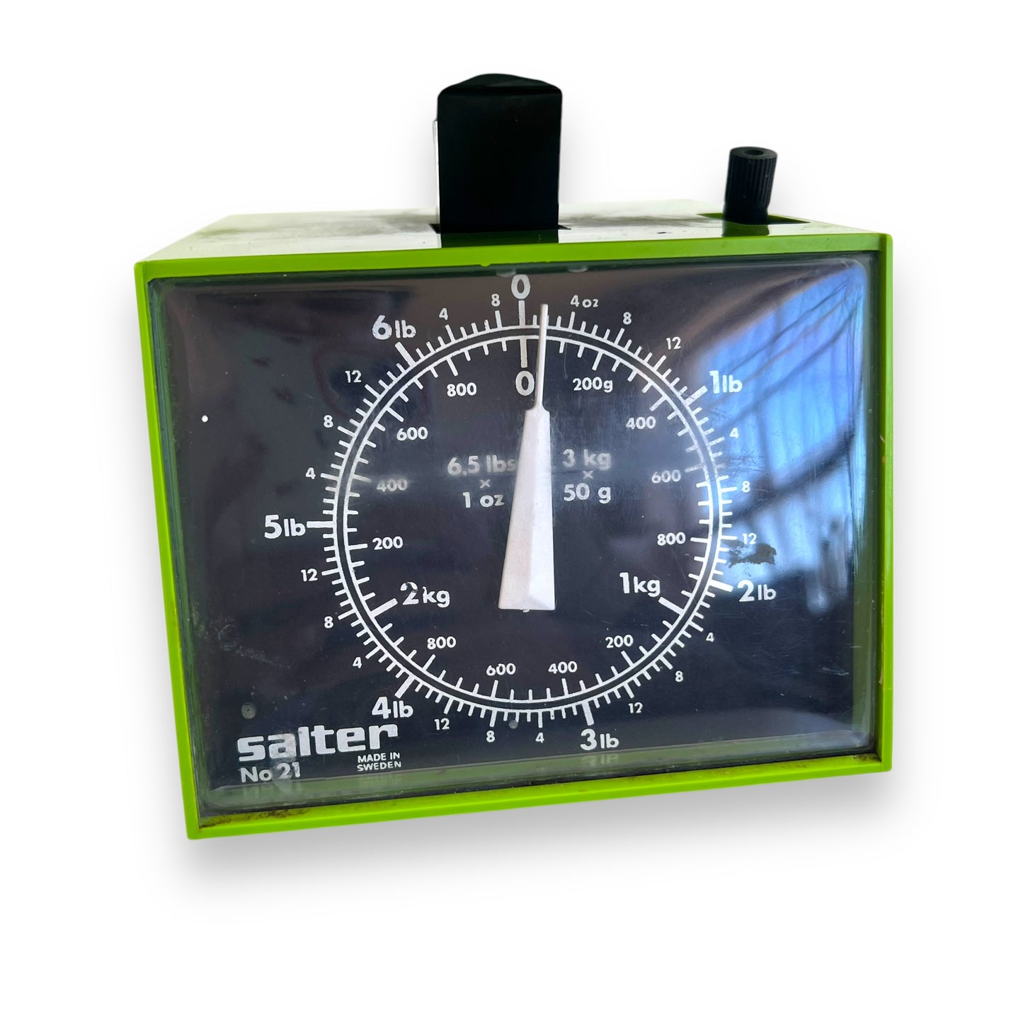 Green Plastic Salter Kitchen Scales