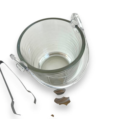 Ice Bucket & Tongs