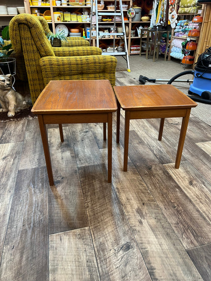 Mid Century Nesting Table Set of 2