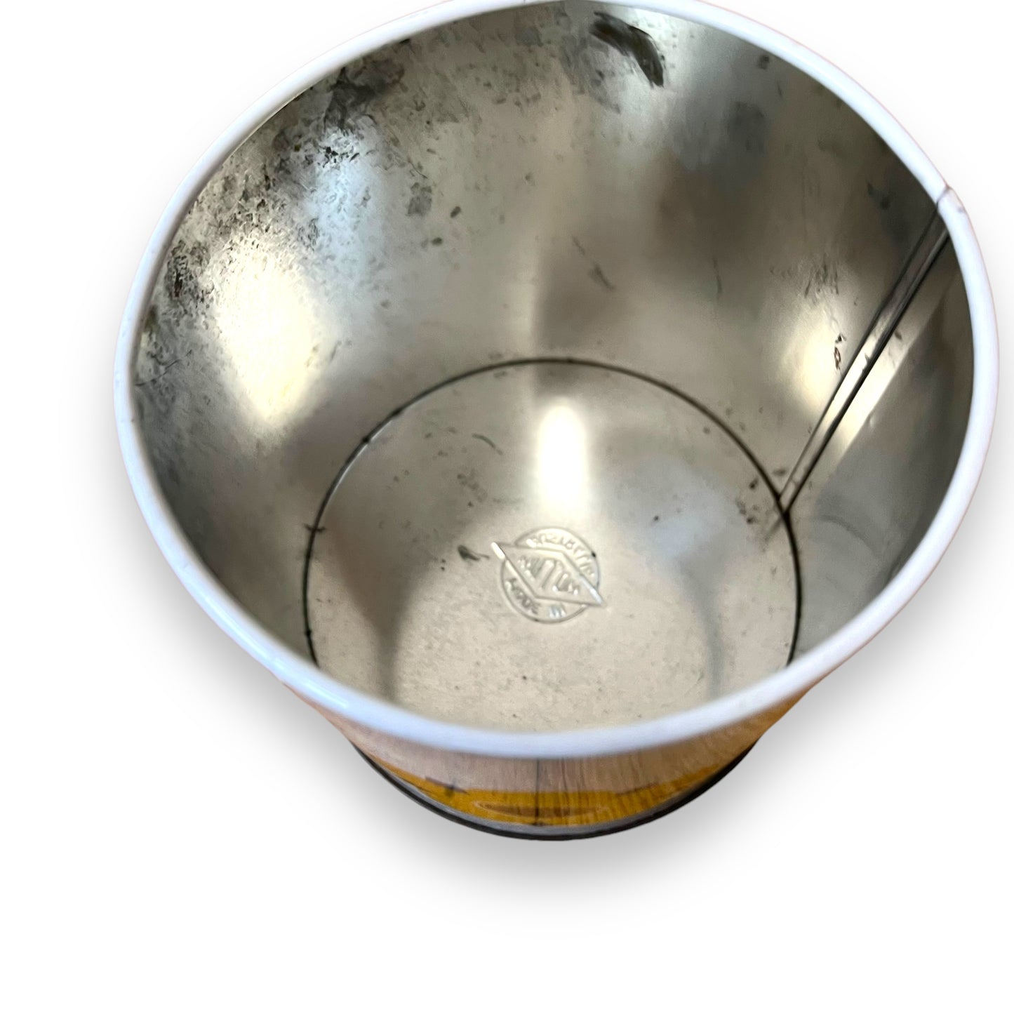 Willow Australia Yellow Flower Tin - No Lid