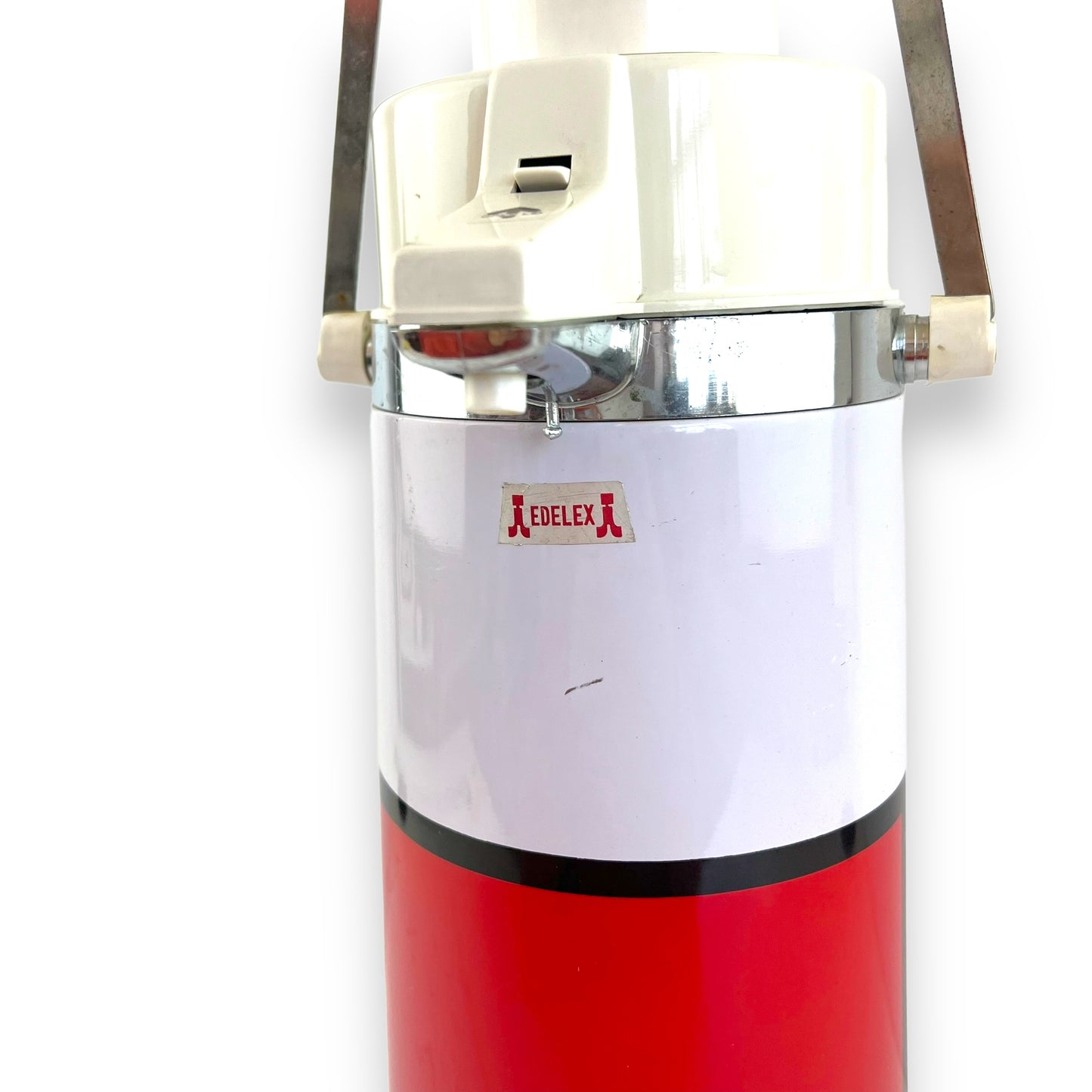 Red & White Airpot Drink Dispenser