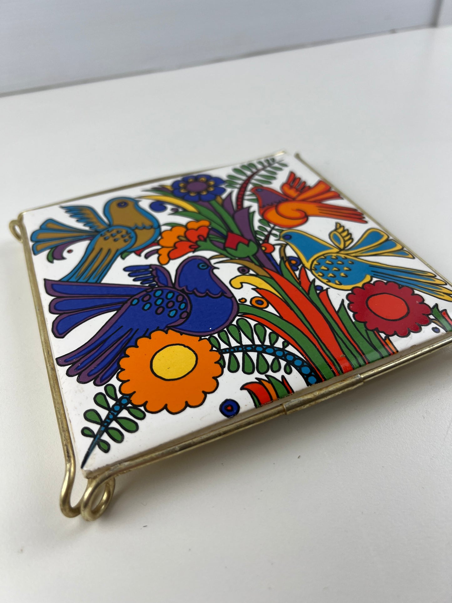 Villeroy & Boch Colourful Birds & Flowers Ceramic Trivet