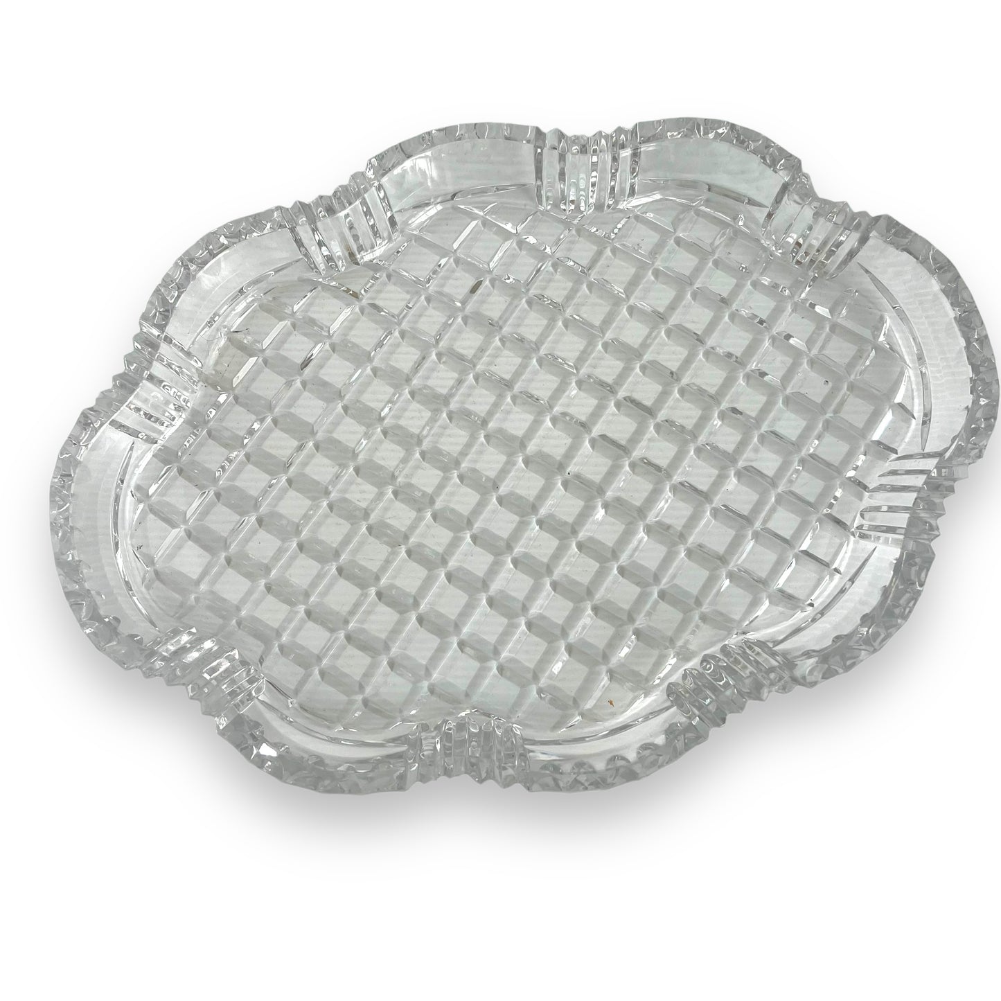 Glass Plate wavy edge