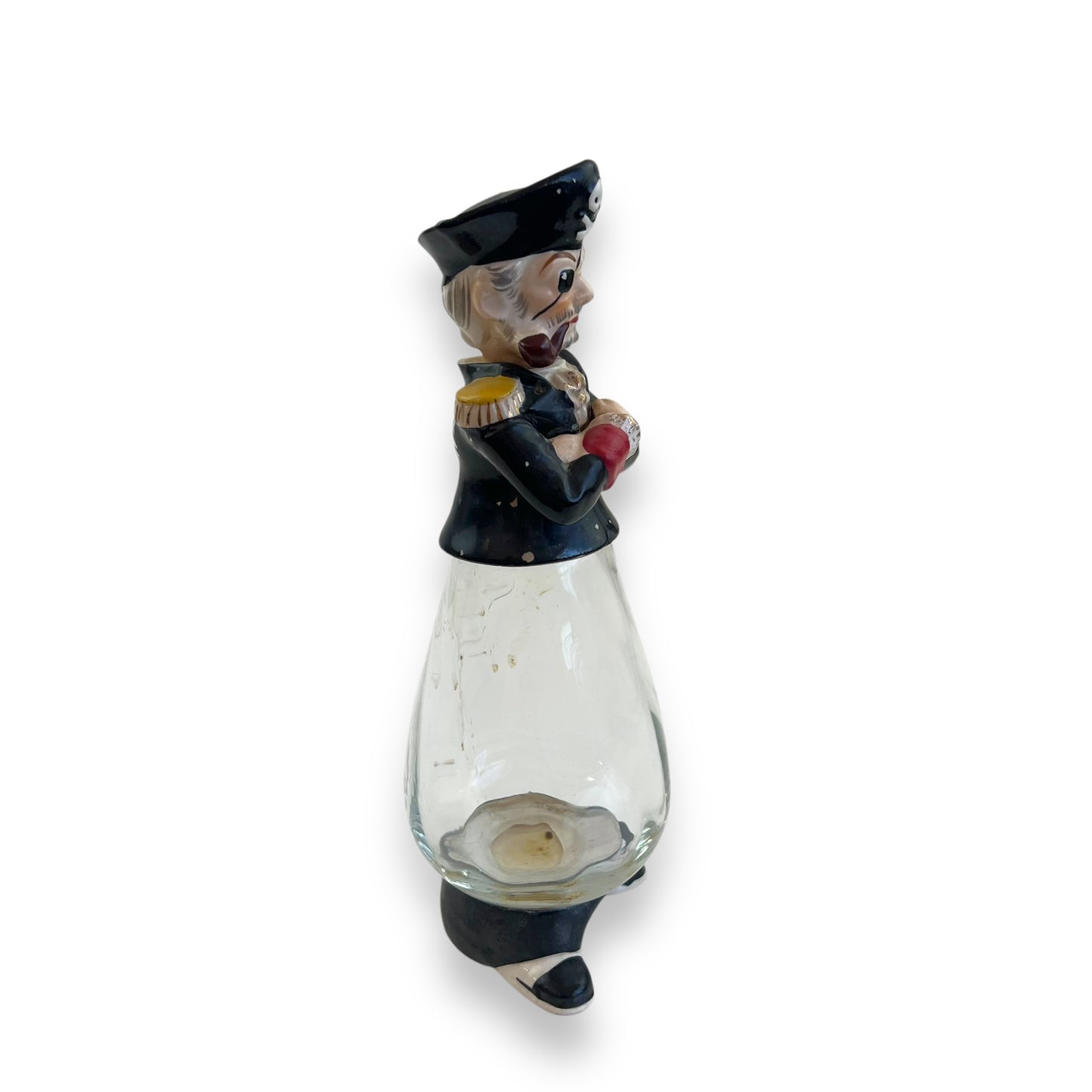 Pirate Decanter Bottle (Cracked)