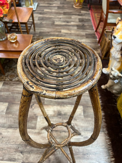 Cane Plant Stand